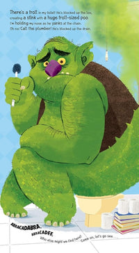 Catherine Jacob: There's a Troll on My Toilet, Illustrated by Mike Byrne (Second - Hand) - Tales for Tadpoles