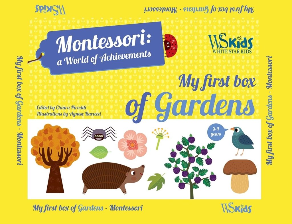 Chiara Piroddi: My First Box of Gardens: Montessori: A World of Achievements, Illustrated by Agnese Baruzzi - Tales for Tadpoles
