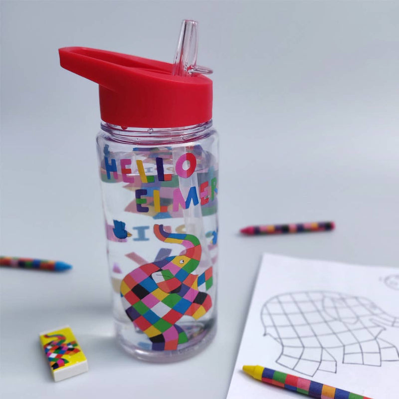 Children's Water Bottle: Elmer - Tales for Tadpoles