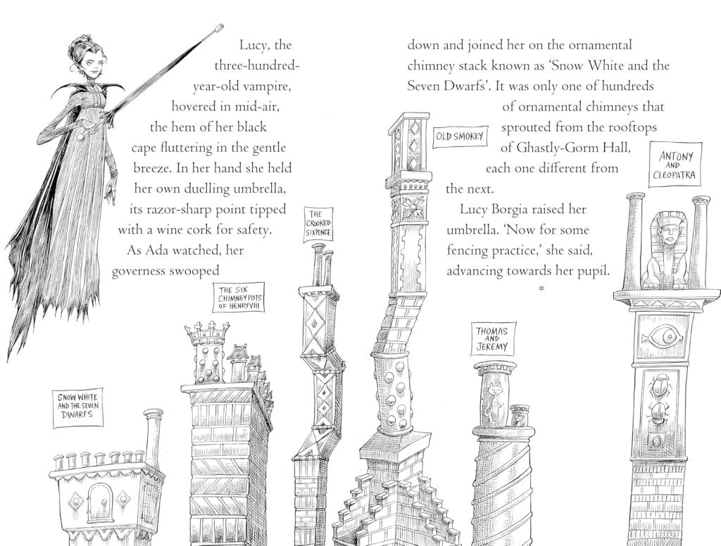 Chris Riddell: Goth Girl and the Fete Worse Than Death - Tales for Tadpoles