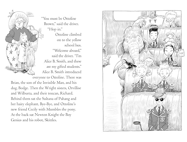 Chris Riddell: Ottoline Goes to School - Tales for Tadpoles
