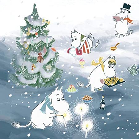 Christmas Card: Moomins - Midwinter Festival - Tales for Tadpoles