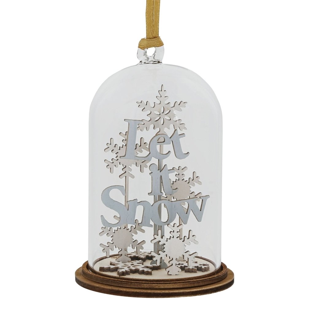 Christmas Decoration: Let it Snow (Dome) - Tales for Tadpoles
