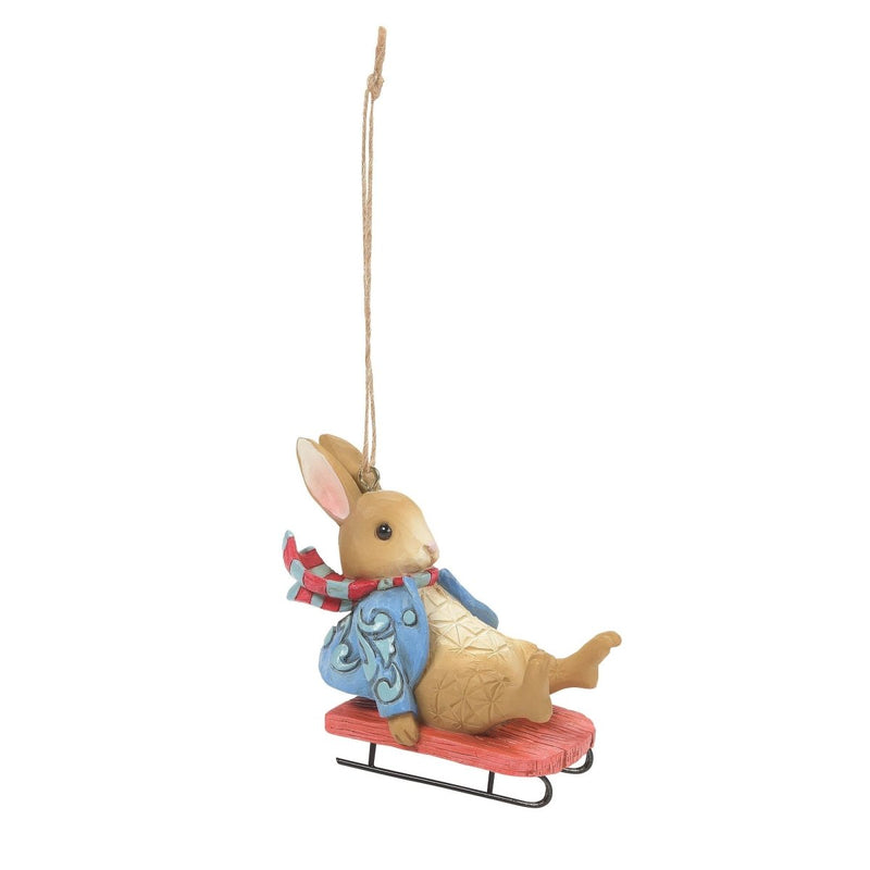 Christmas Decoration: Peter Rabbit Sledging - Tales for Tadpoles