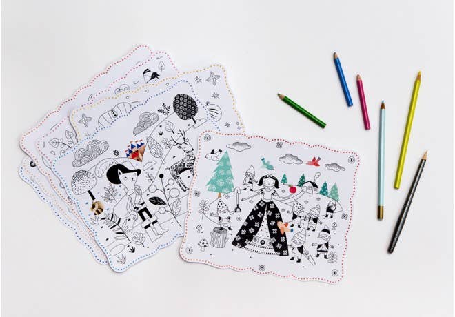 Colouring Kit: Mini Fairytale Scenes - Tales for Tadpoles