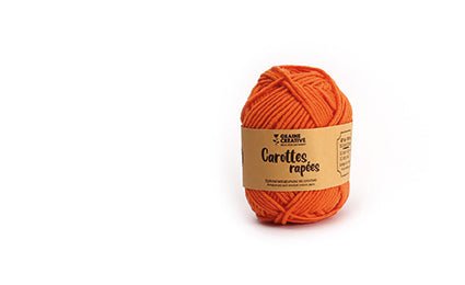 Cotton Yarn 27g: Orange - Tales for Tadpoles