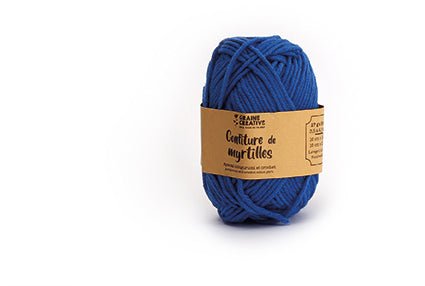 Cotton Yarn 27g: Royal Blue - Tales for Tadpoles
