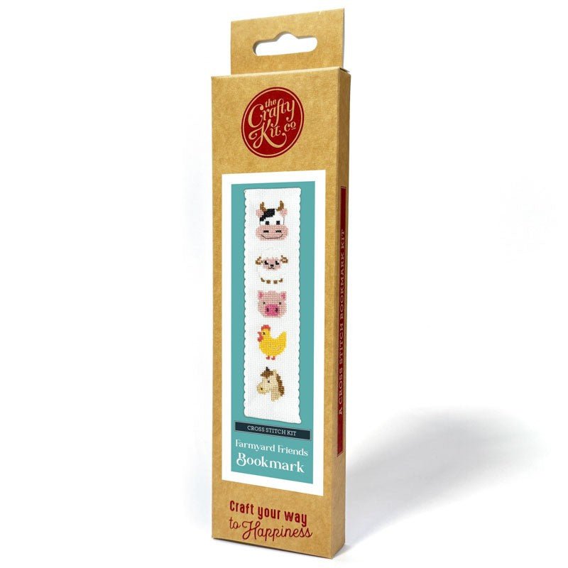 Cross stitch kit: Bookmark, Farmyard Friends - Tales for Tadpoles