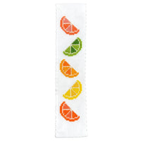 Cross Stitch Kit: Bookmark, Summer Citrus - Tales for Tadpoles