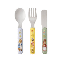 Cutlery Set: Peter Rabbit (Coloured) - Tales for Tadpoles