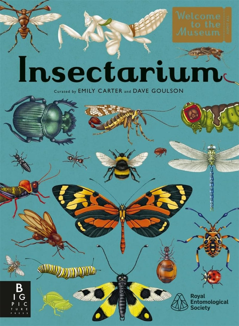 Dave Goulson: Insectarium, illustrated by Emily Carter - Tales for Tadpoles