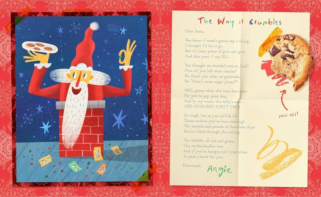 David Griswold: Letters to Never Send Santa, Illustrated by Luis San Vicente - Tales for Tadpoles