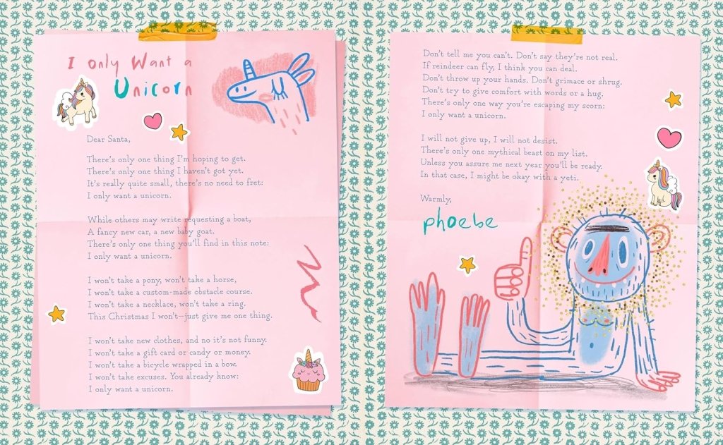 David Griswold: Letters to Never Send Santa, Illustrated by Luis San Vicente - Tales for Tadpoles