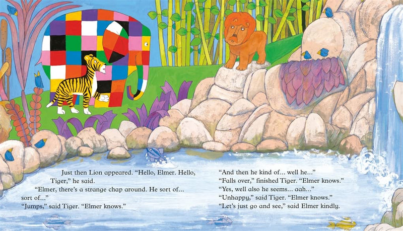 David McKee: Elmer and the Stranger - Tales for Tadpoles