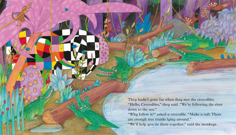 David McKee: Elmer and the Whales - Tales for Tadpoles