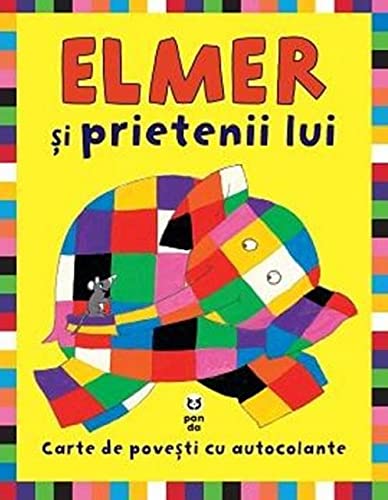 David McKee: Elmer şi prietenii lui. Carte de povești cu autocolante - Tales for Tadpoles