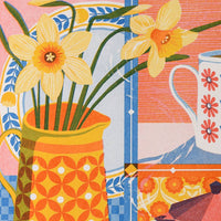 Print: Printer Johnson - Coffee & Daffodil (A3)