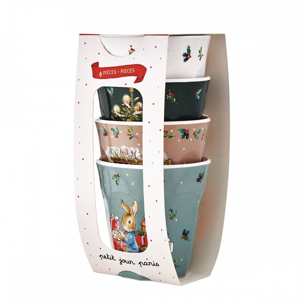 Christmas Tumblers: Peter Rabbit, Set of 4