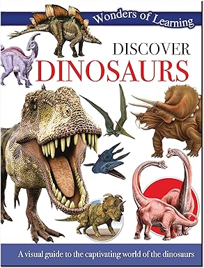 Discover Dinosaurs: Reference Omnibus (Wonders of Learning Padded Foil Book) - Tales for Tadpoles