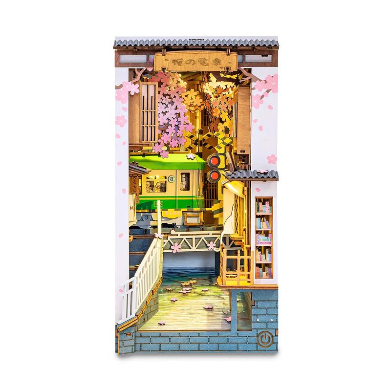 DIY Book Nook Kit: Sakura Densya - Tales for Tadpoles