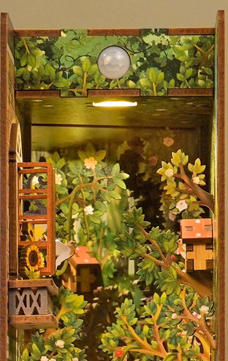 DIY Miniature House Book Nook Kit: Secret Garden - Tales for Tadpoles