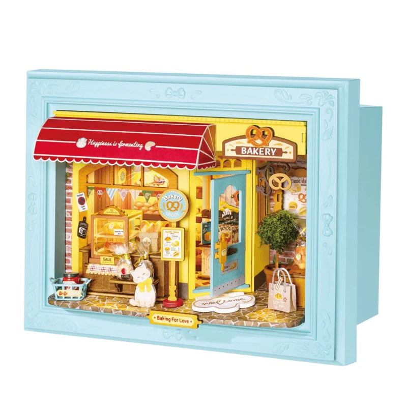 DIY Miniature House Kit: Fluffy Cat Bakery - Tales for Tadpoles