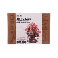 DIY Miniature House Kit: Sakura Tree House - Tales for Tadpoles