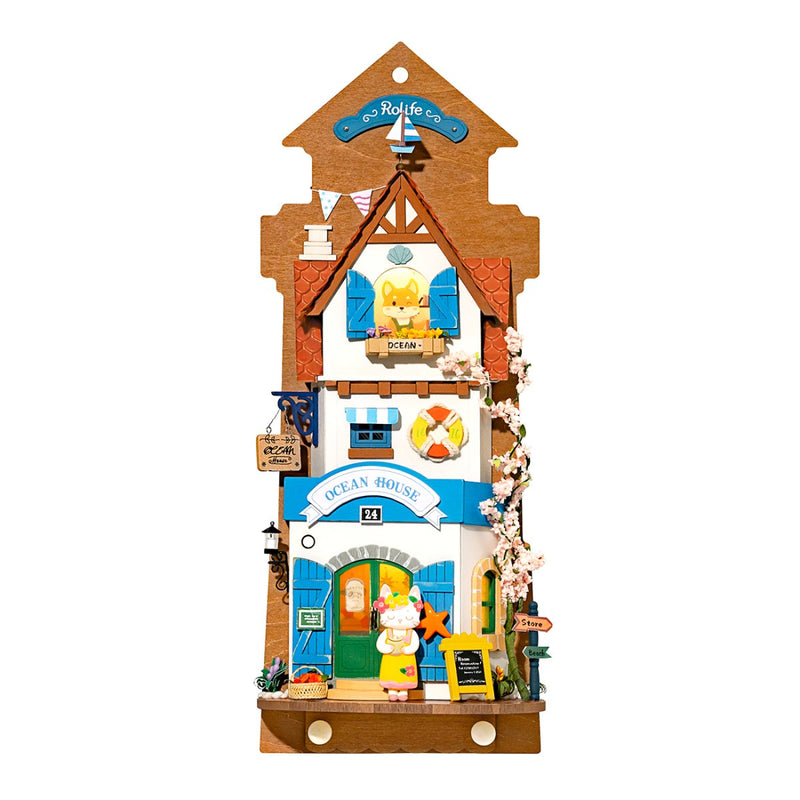 DIY Miniature Wall Hanging Kit: Island Dream Villa - Tales for Tadpoles