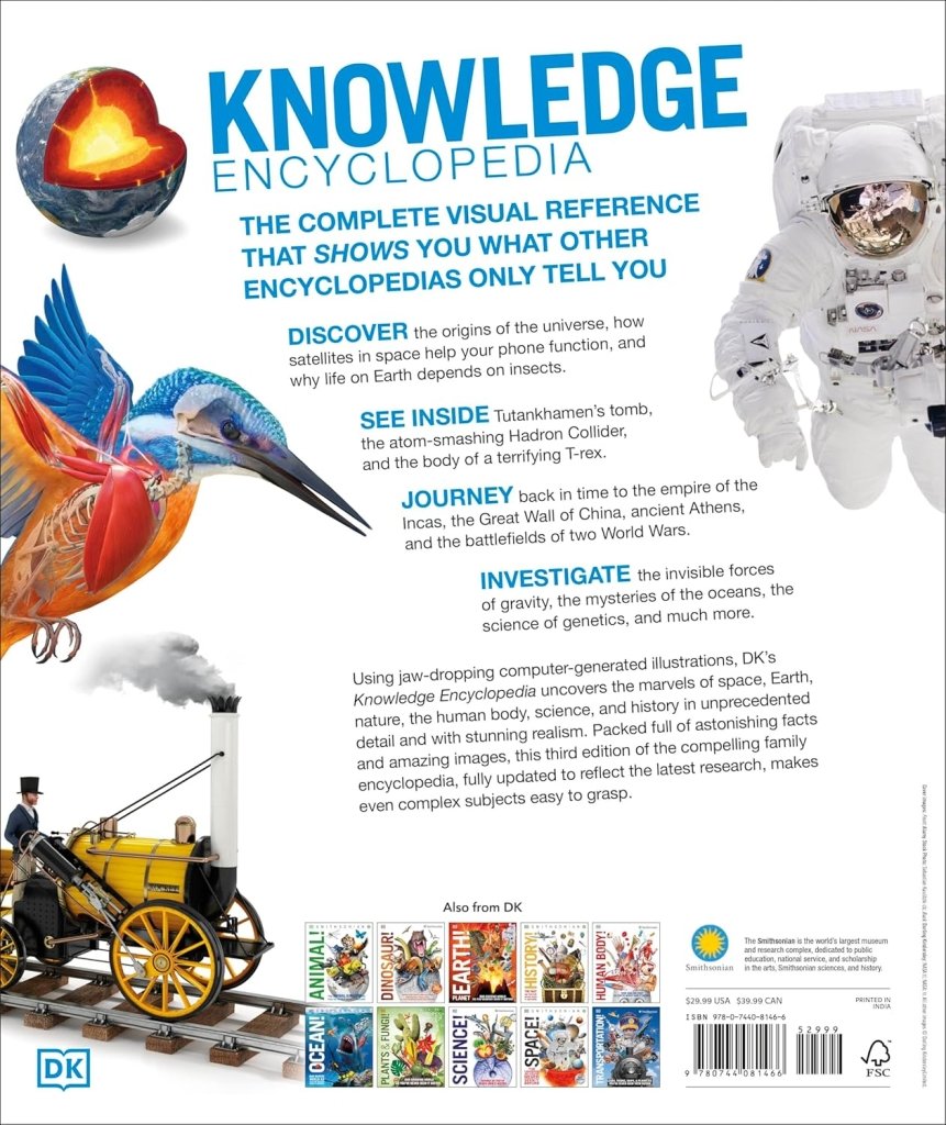 DK: Knowledge Encyclopedia: The World As You've Never Seen it Before - Tales for Tadpoles