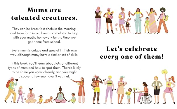 Donna Amey Bhatt: How to Spot a Mum, illustrated by Aura Lewis - Tales for Tadpoles