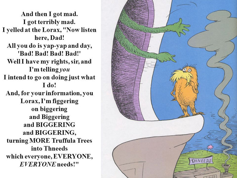 Dr. Seuss: The Lorax (50th Anniversary Edition) - Tales for Tadpoles