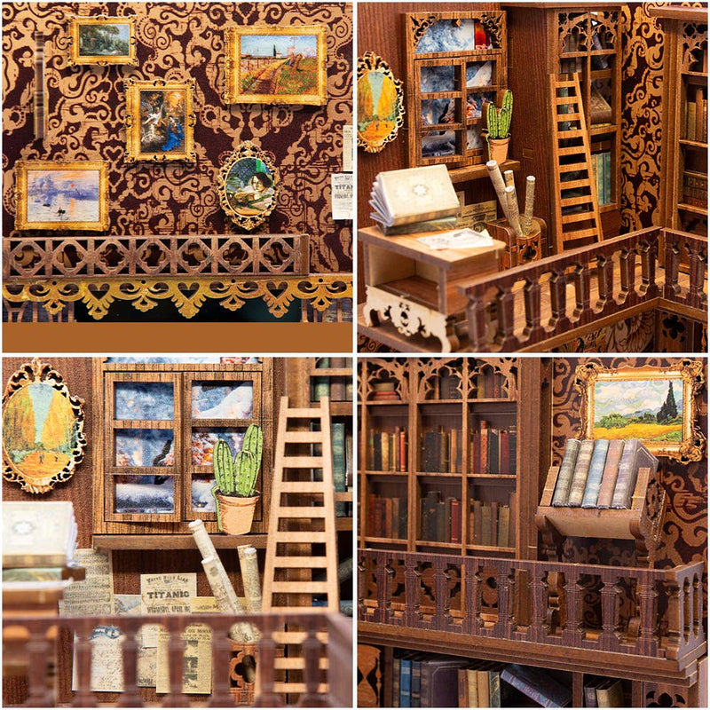 DIY Book Nook Kit: Eternal Bookstore