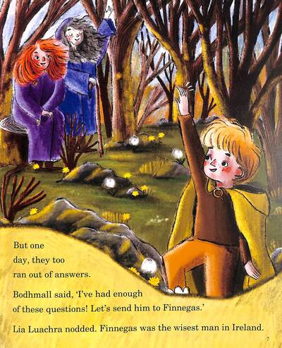 Eithne Massey: The Salmon of Knowledge, illustrated by Ellen Kane - Tales for Tadpoles