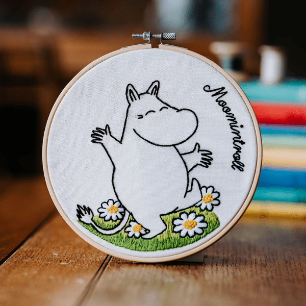 Embroidery Kit: Moomintroll Dancing - Tales for Tadpoles