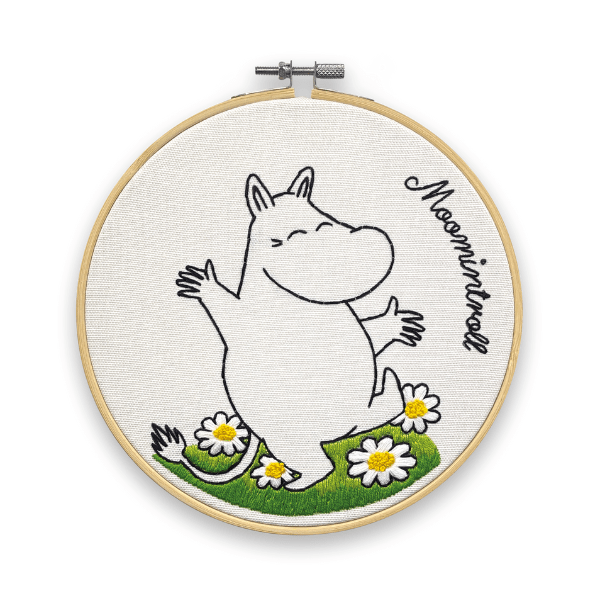Embroidery Kit: Moomintroll Dancing - Tales for Tadpoles