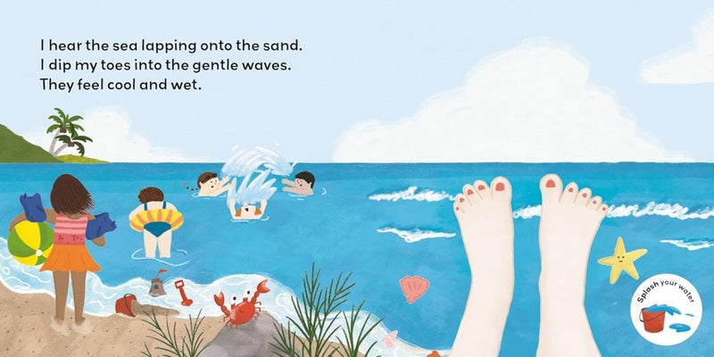 Emma Steel: A Day at the Beach, illustrated by Wendy Wen - Tales for Tadpoles