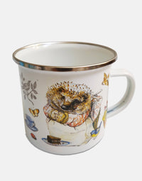 Enamel Mug: Beatrix Potter's Mrs Tiggy - Winkle - Tales for Tadpoles