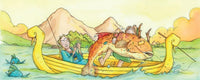 Erika McGann: Tir na nOg - A Favourite Irish Legend, illustrated by Conor Busuttil - Tales for Tadpoles
