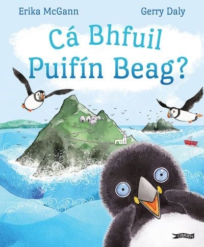 Erika McGann:Ca Bhfuil Puifin Beag, illustrated by Gerry Daly - Tales for Tadpoles