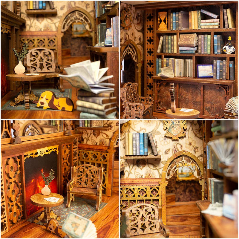 DIY Book Nook Kit: Eternal Bookstore