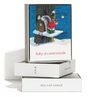 Greeting Card: Richard Scarry, Baby It's Cold