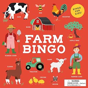Farm Bingo - Tales for Tadpoles