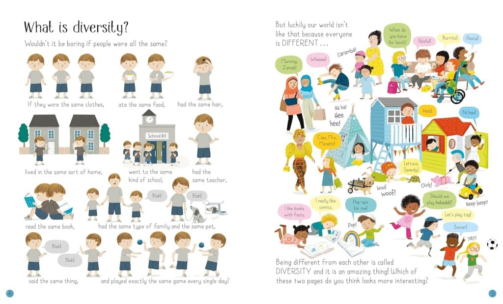 Felicity Brooks: All About Diversity, Illustrated by Mar Ferrero - Tales for Tadpoles