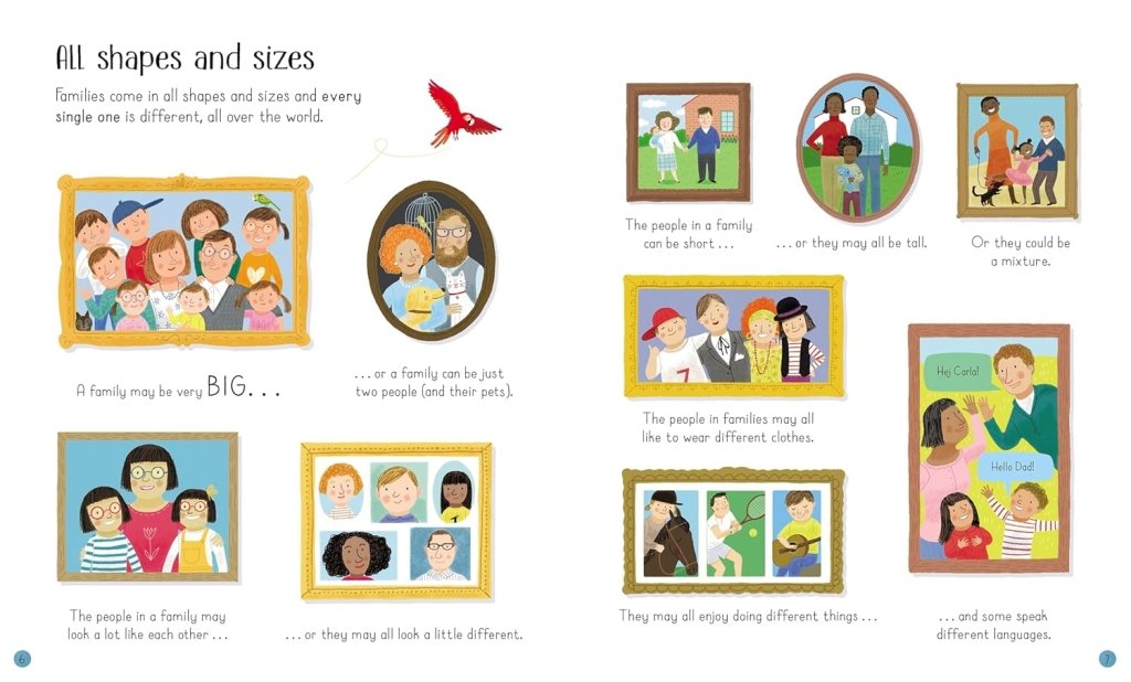 Felicity Brooks: All About Families, Illustrated by Mar Ferrero - Tales for Tadpoles