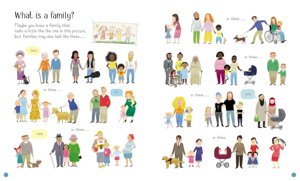 Felicity Brooks: All About Families, Illustrated by Mar Ferrero - Tales for Tadpoles