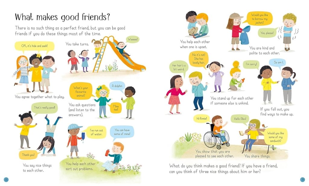 Felicity Brooks: All About Friends, Illustrated by Mar Ferrero - Tales for Tadpoles