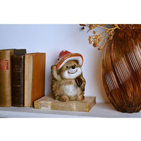 Figurine: Hedgehog in a Toadstool Hat - Large - Tales for Tadpoles