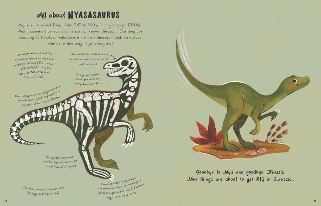 Gabby Dawnay: Five Minute Dinosaur Stories, illustrated by Mona K - Tales for Tadpoles