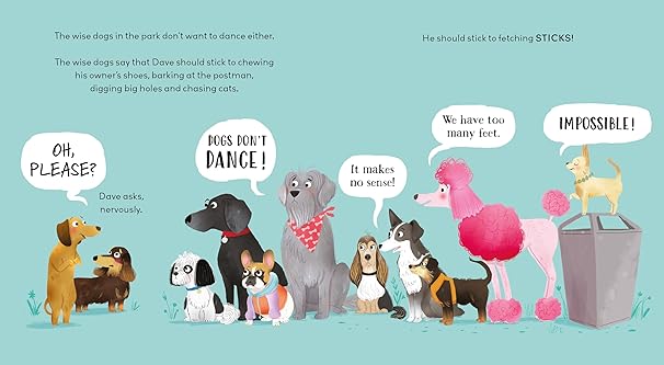 Gemma Atkinson: Dogs Don't Dance, illustrated by Lisa Hunt - Tales for Tadpoles