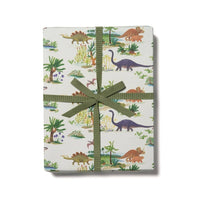 Gift Wrap: Dinosaurs (Roll of 3 Sheets) - Tales for Tadpoles